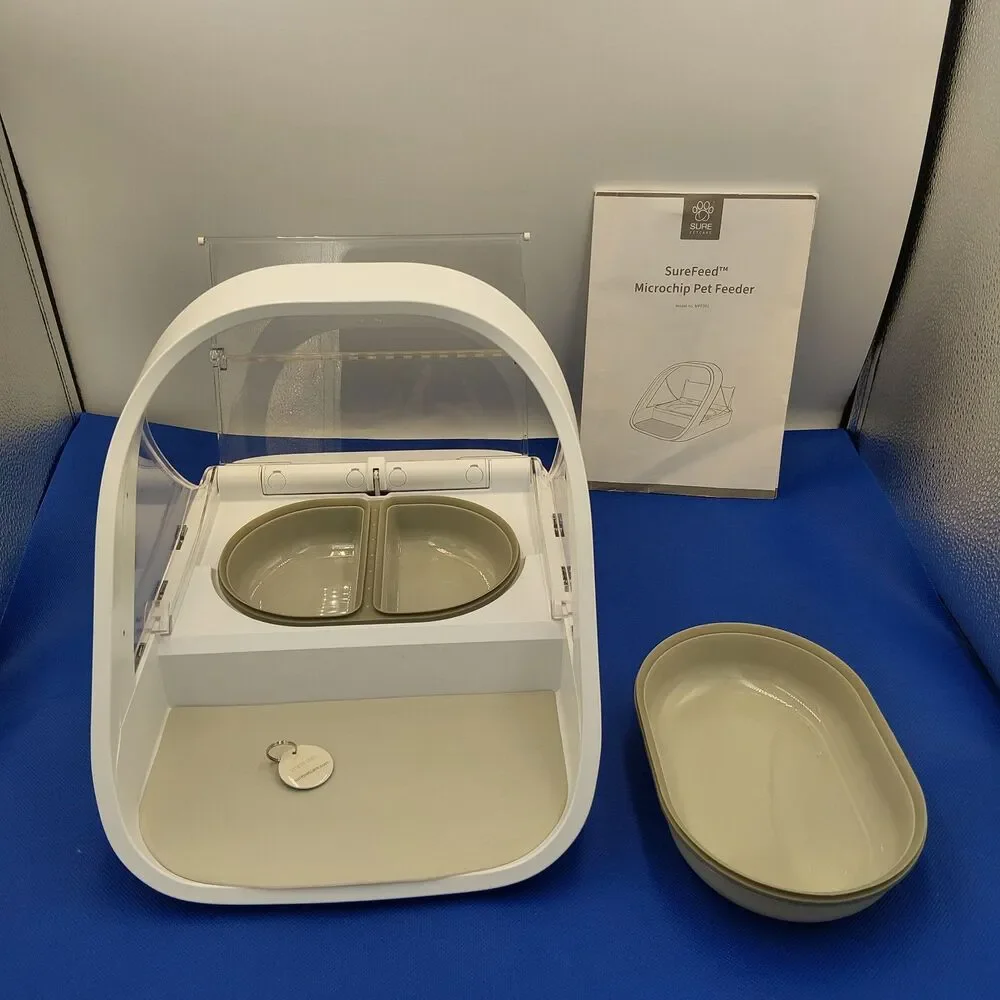 Sure Feed Sureflap Microchip Automatic Feeder MODEL MPF001 LIKE NEW/OPEN BOX